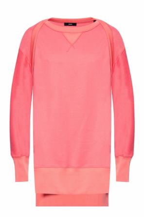 Sweatshirt with a patch and logo, zdjęcie 1 Sweatshirt with a patch and logo od Diesel